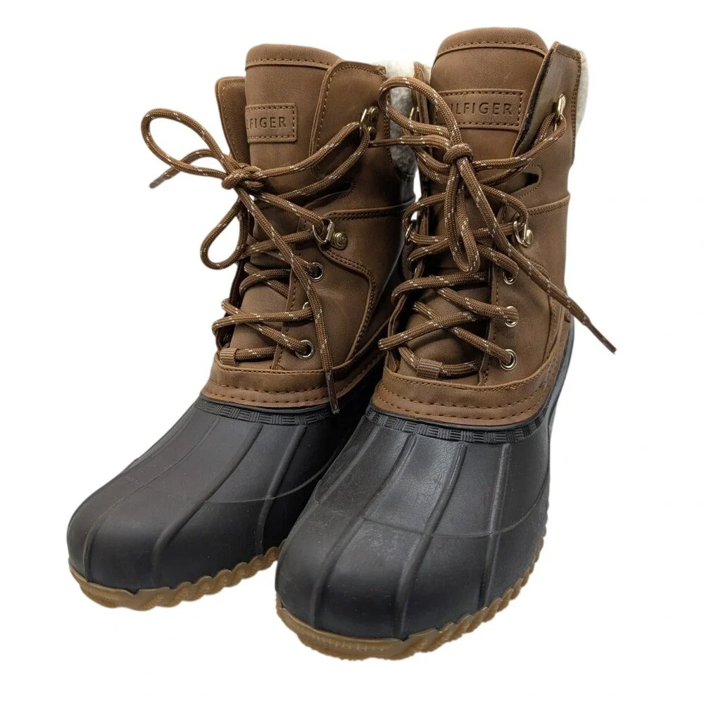 Tommy Hilfiger Women's TWRAINAH Waterproof‎ Winter Boots Size 9M
